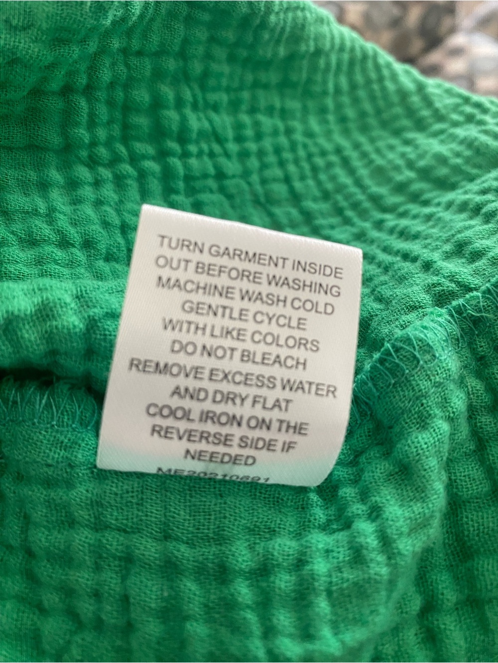 Grace & Karma Emerald Green Short Sleeve 100% cotton top - Picture 8 of 8